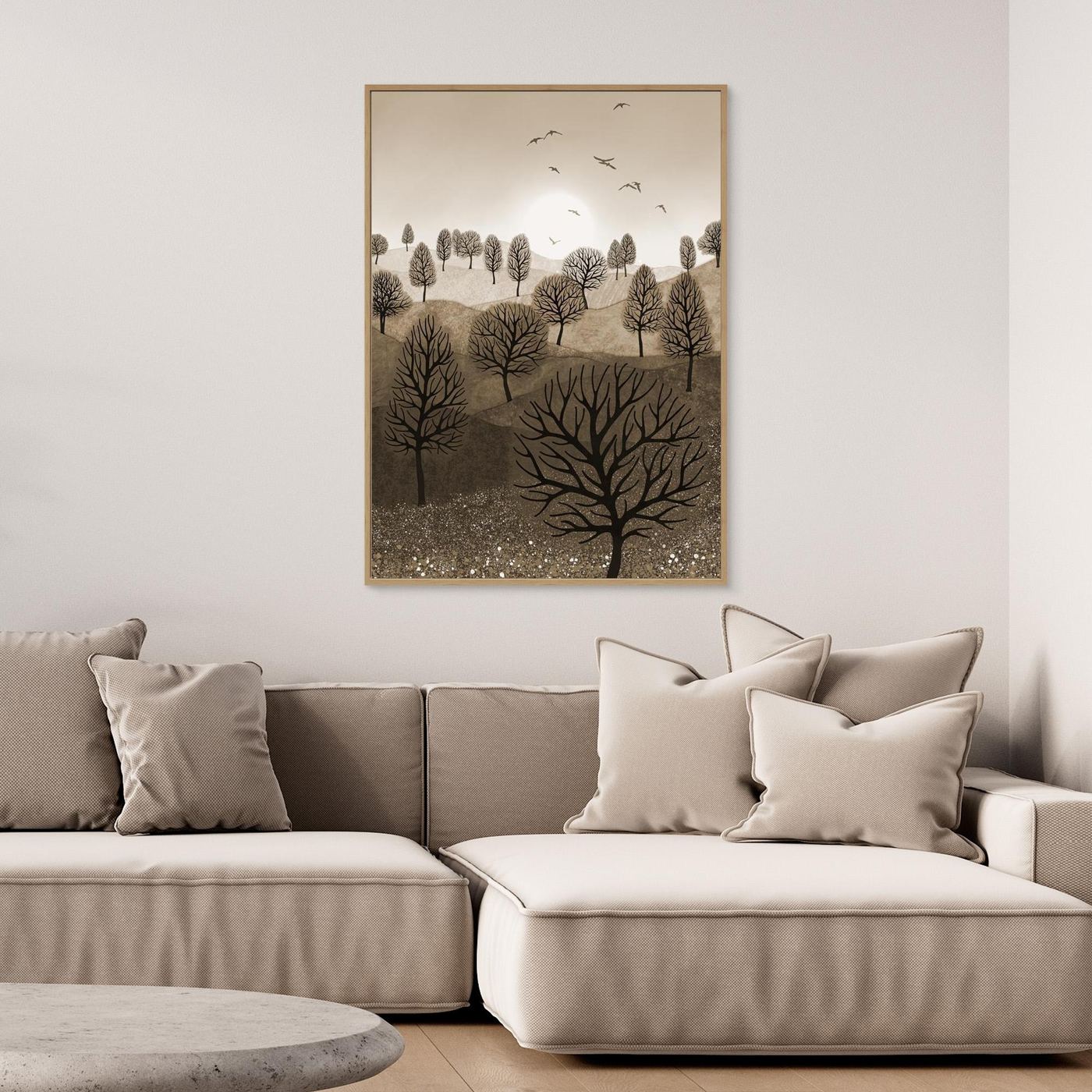 A SPLASH OF COLOUR 'Sepia'  by WalkinHISlight.art - Fine Art Canvases