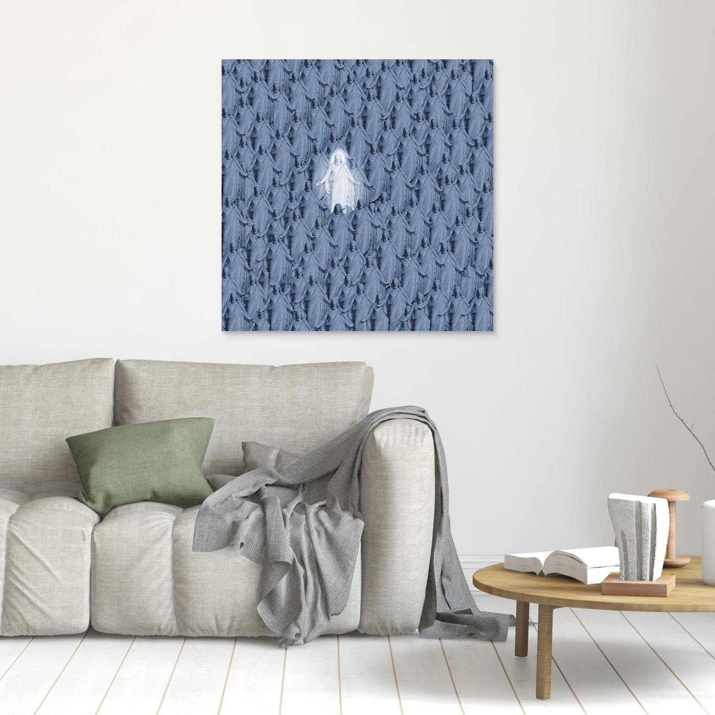 HE is ENOUGH 2 by WalkinHISlight.art - Fine Art Canvas