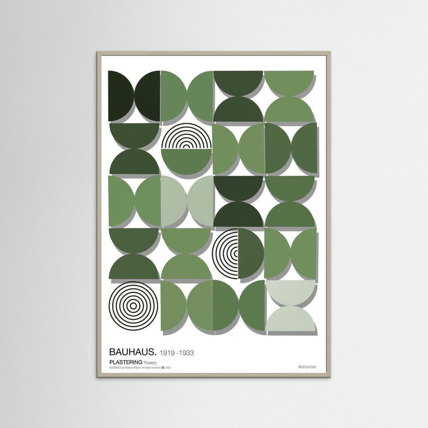 BAUHAUS 1919-1931 D002 V3 by WalkinHISlight.art - Fine Art Printed Posters