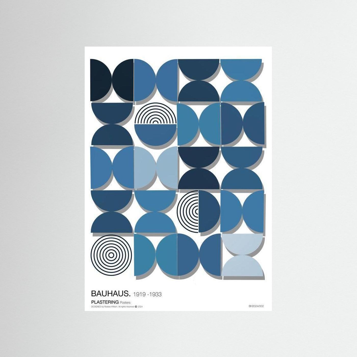 BAUHAUS 1919-1931 D002 V4 by WalkinHISlight.art - Fine Art Printed Posters