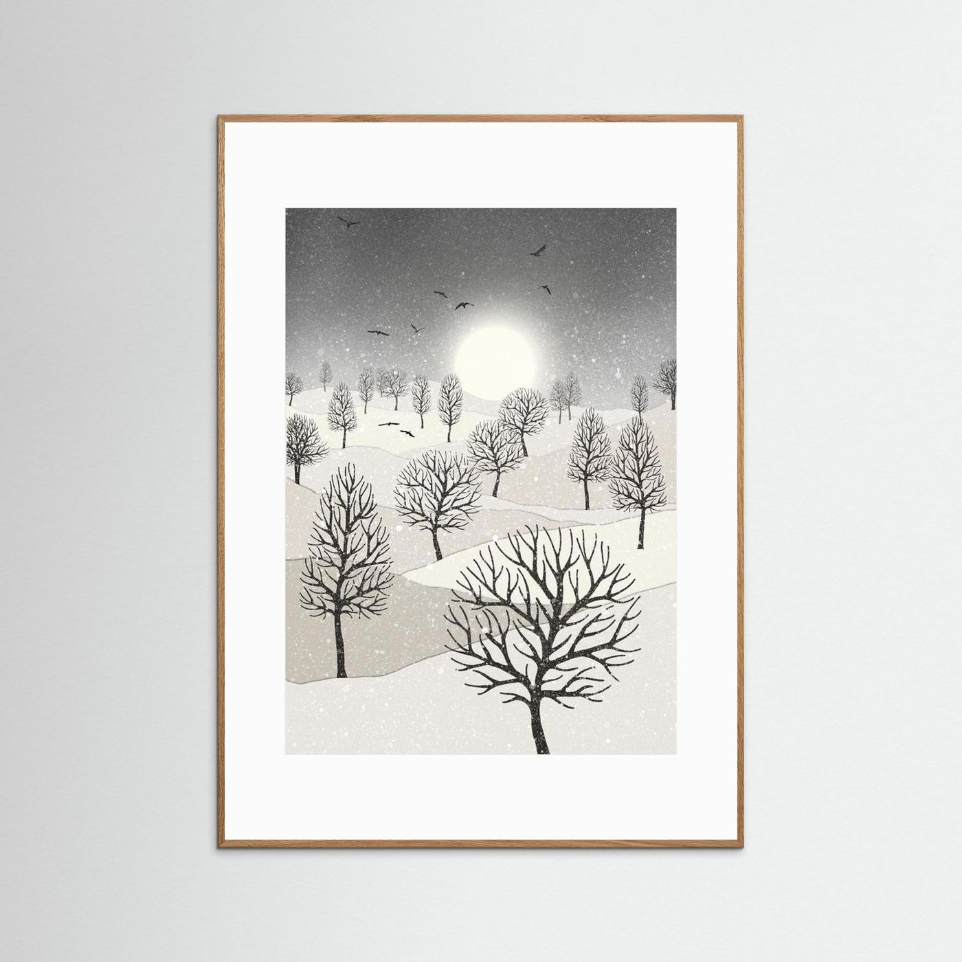 WINTER SUN  by WalkinHISlight.art - Fine ArtPrints