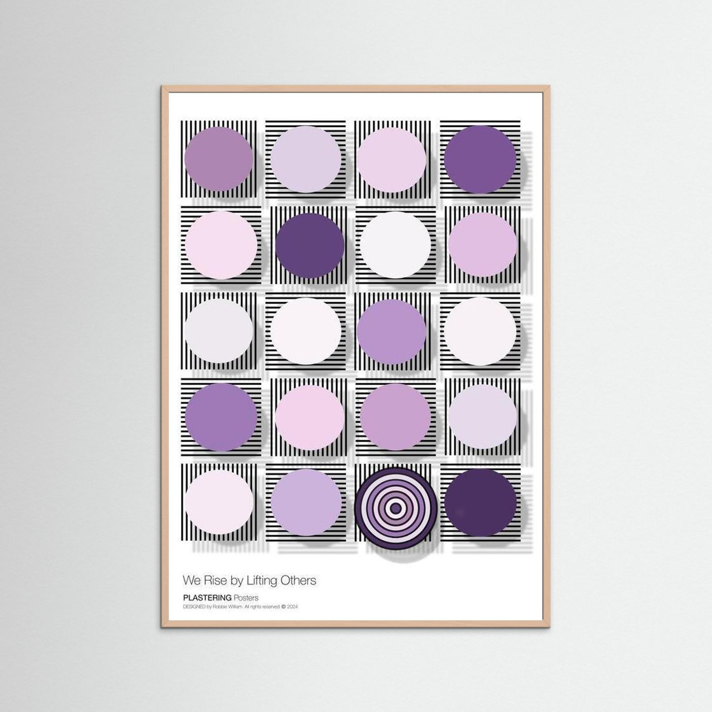 WE RISE BY LIFTING OTHERS - D003 V3 by WalkinHISlight.art - Fine Art Printed Posters