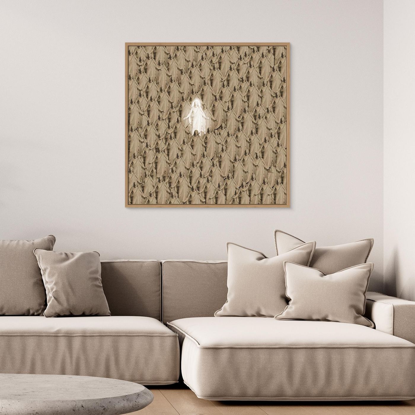 HE is ENOUGH 1 by WalkinHISlight.art - Fine Art Canvases