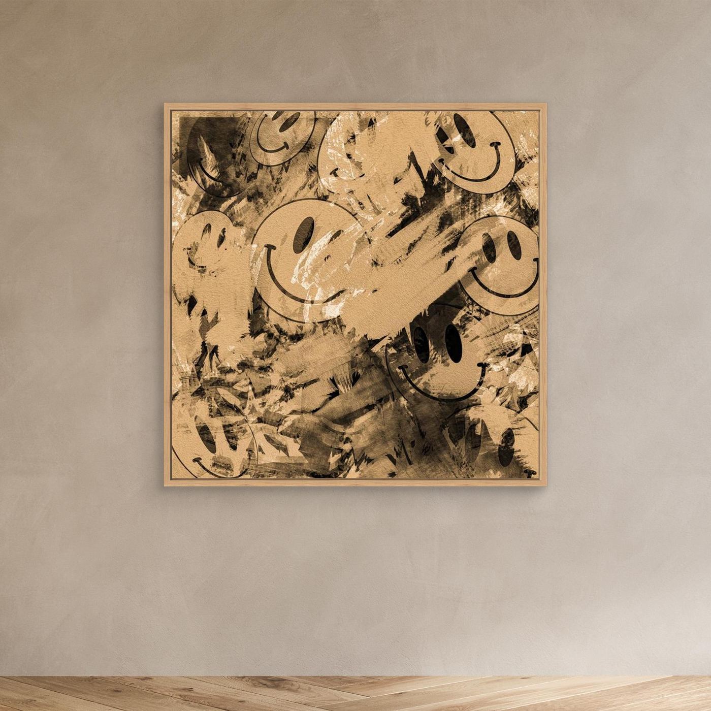 PEEK A BOO 2 'Sepia' by WalkinHISlight.art - Fine Art Canvas