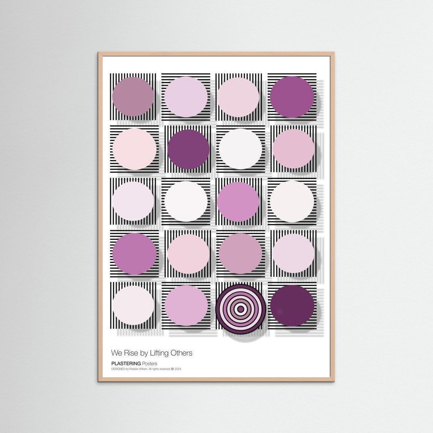 WE RISE BY LIFTING OTHERS - D003 V4 by WalkinHISlight.art - Fine Art Printed Posters