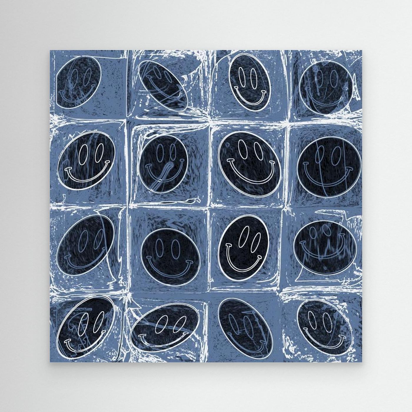 PSYCHADELIC SELFIES 'Blue'  by WalkinHISlight.art - Fine Art Canvases