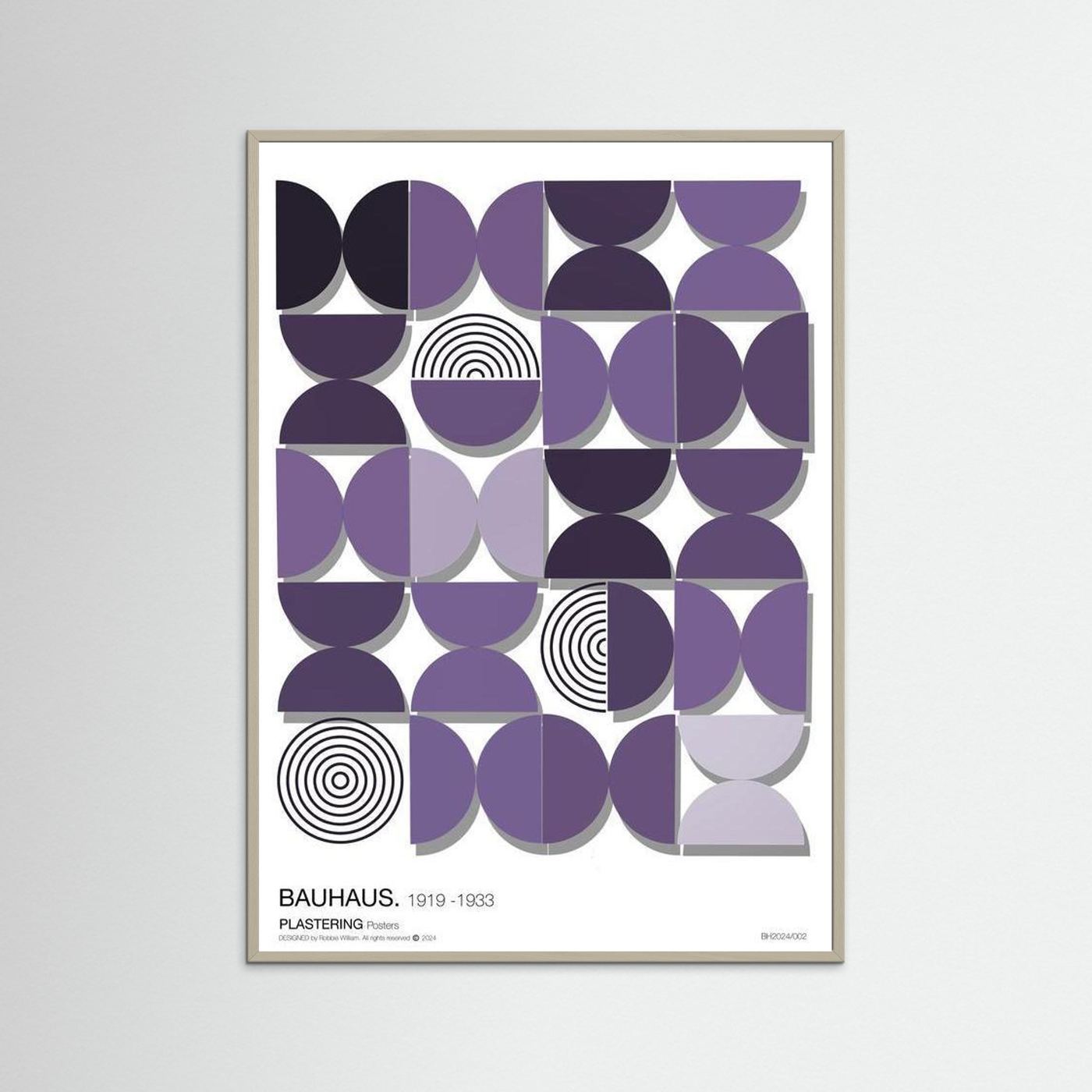 BAUHAUS 1919-1933 D002 V5 by WalkinHISlight.art - Fine Art Printed Posters
