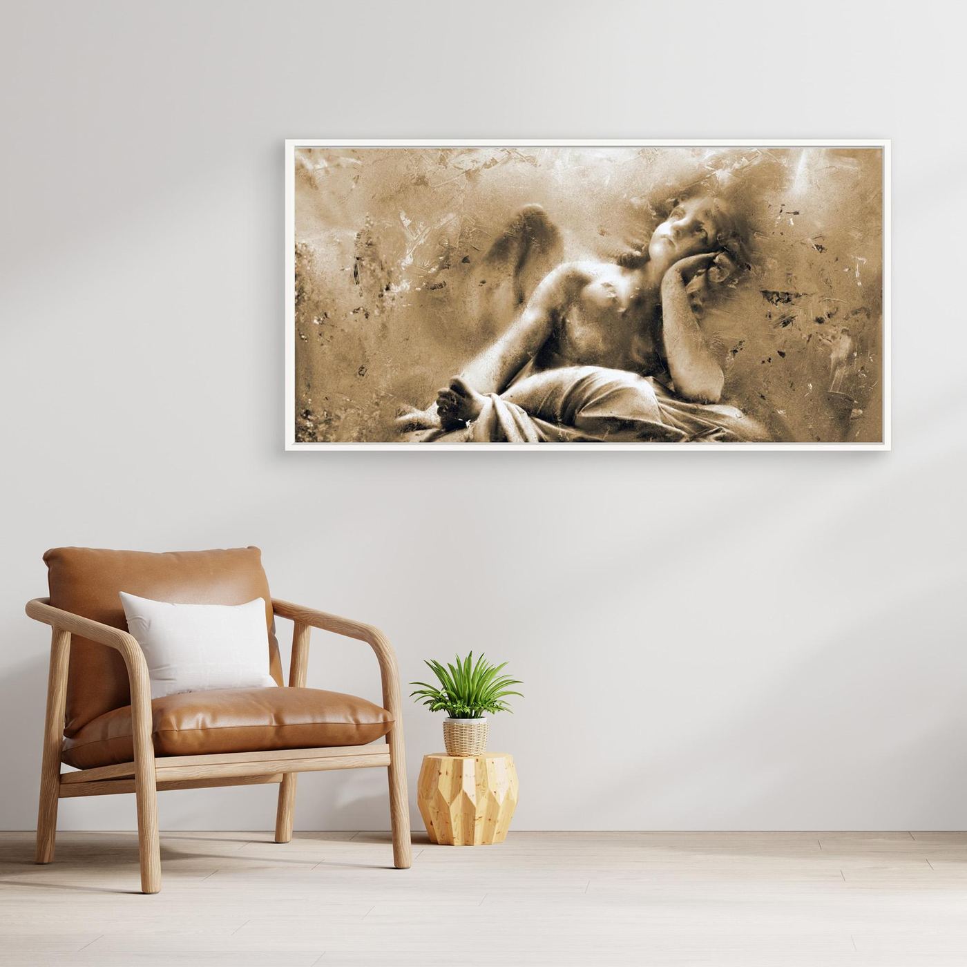 WAITING ON THE DIVINE by WalkinHISlight.art - Fine Art Canvases
