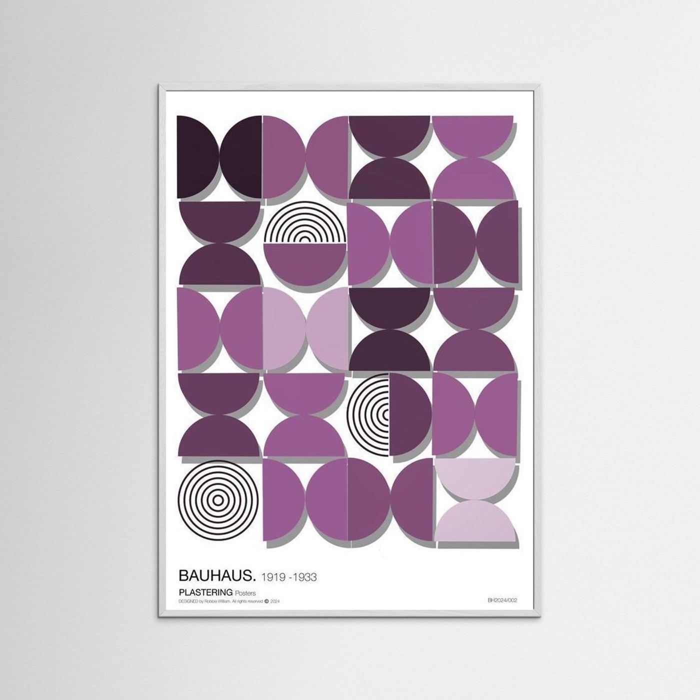 BAUHAUS 1919-1933 D002 V6 by WalkinHISlight.art - Fine Art Printed Posters
