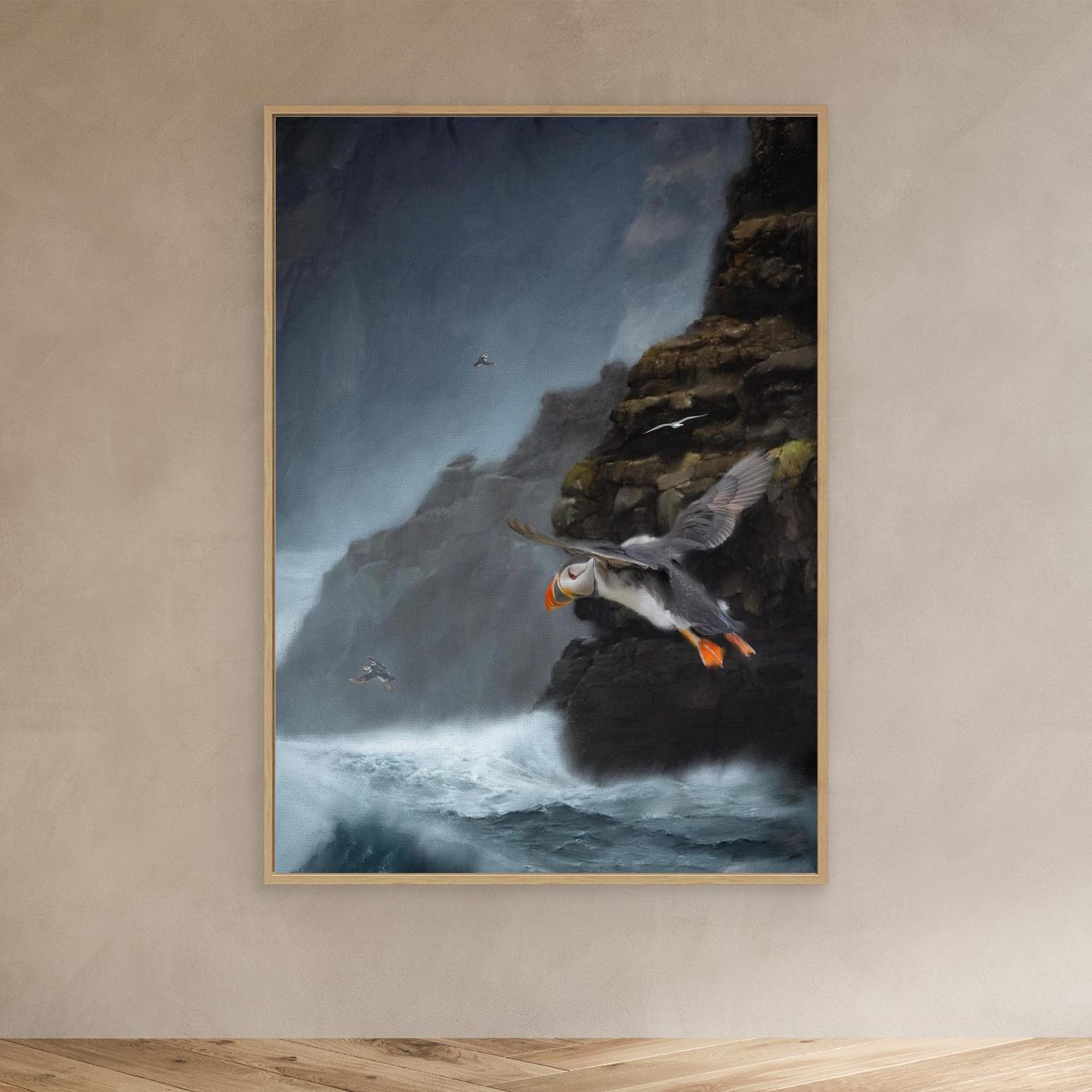 ROUGH LANDING  Walk In HIS Light | Fine Art Canvases