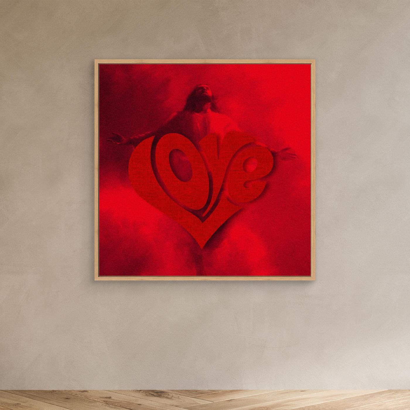 DIVINE LOVE  by WalkinHISlight.art - Fine Art Canvases