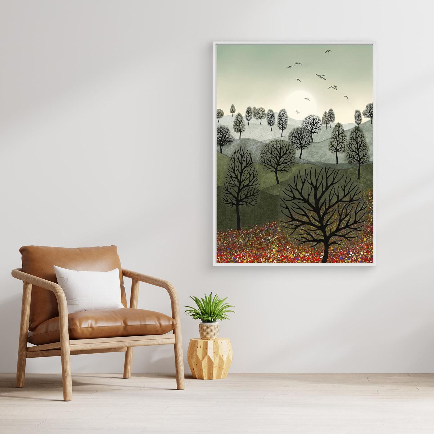 A SPASH OF COLOUR  by WalkinHISlight.art - Fine Art Canvases