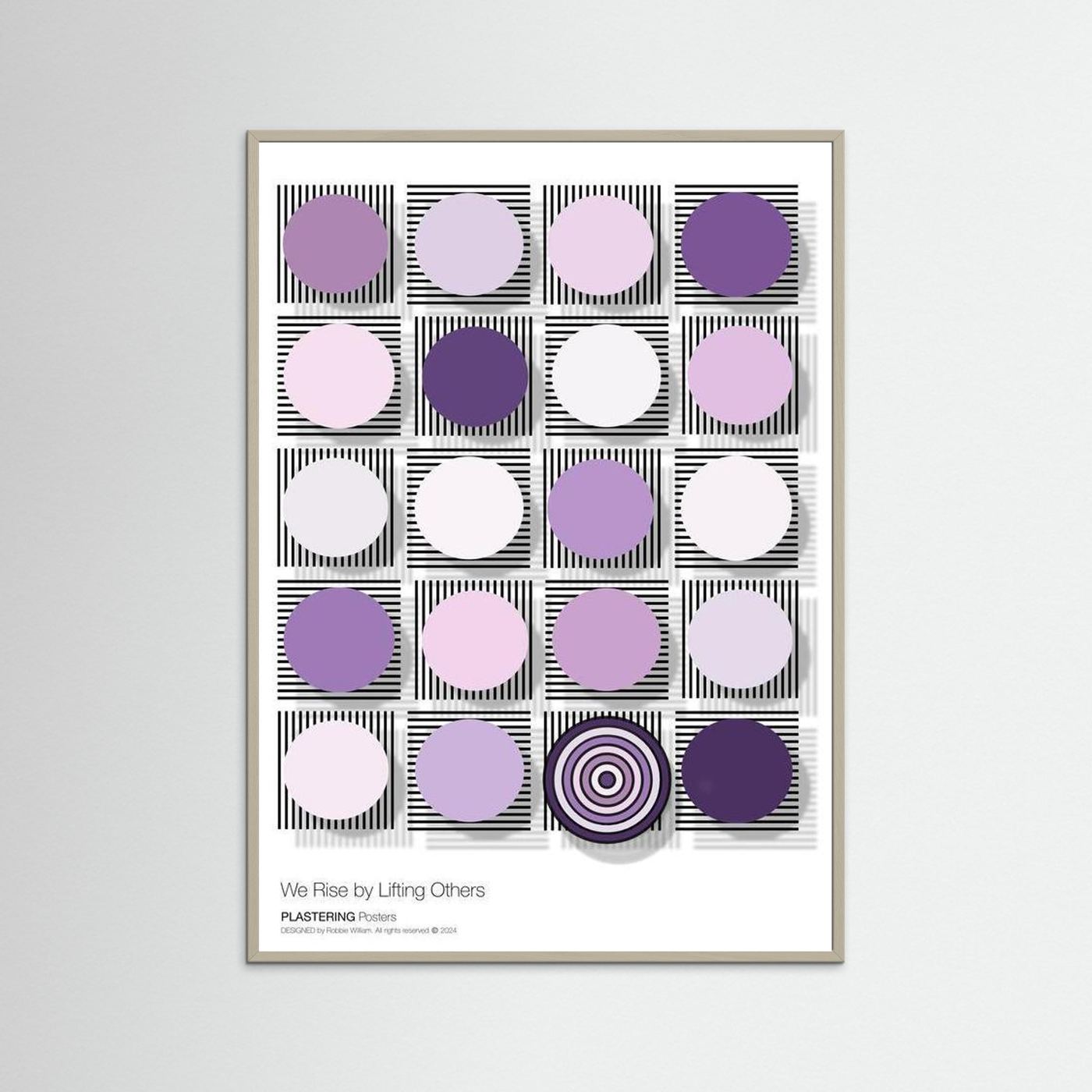 WE RISE BY LIFTING OTHERS - D003 V3 by WalkinHISlight.art - Fine Art Printed Posters