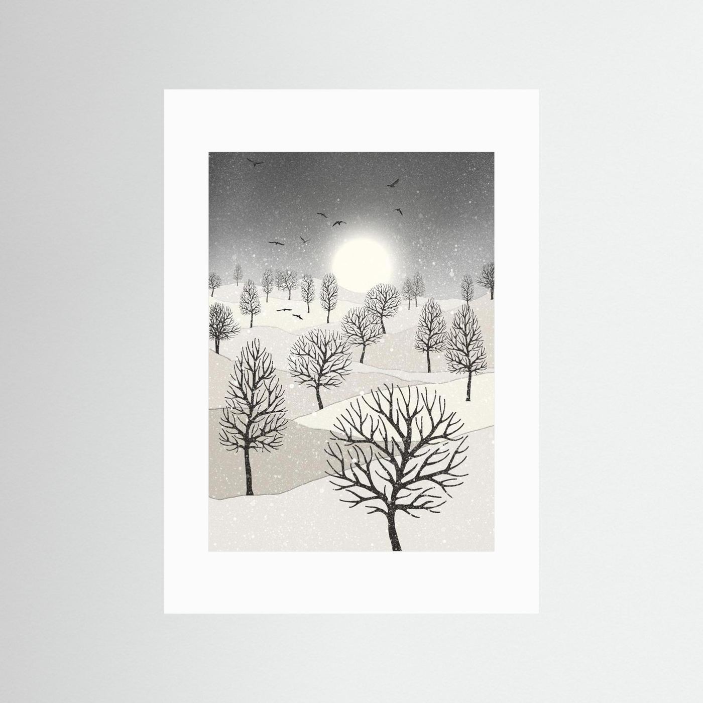 WINTER SUN  by WalkinHISlight.art - Fine ArtPrints