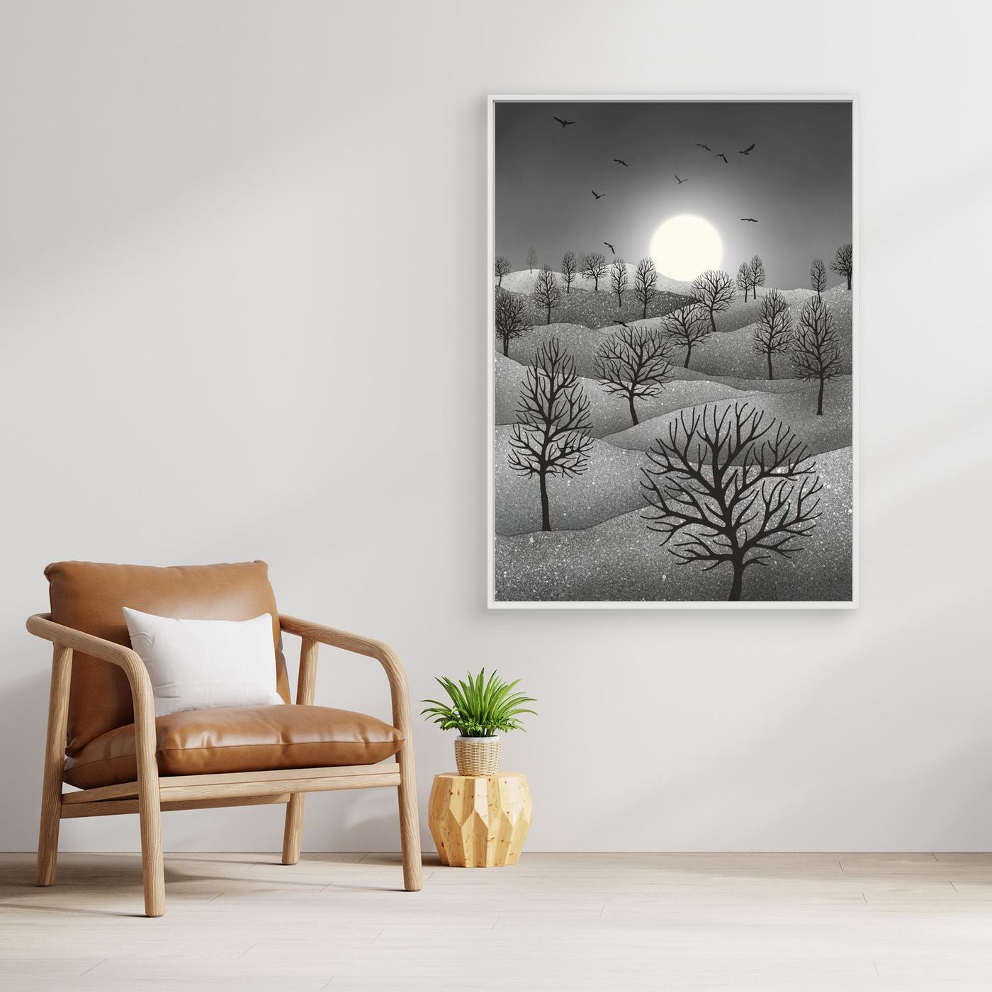 WINTER SPARKLES  by WalkinHISlight.art - Fine Art Canvases