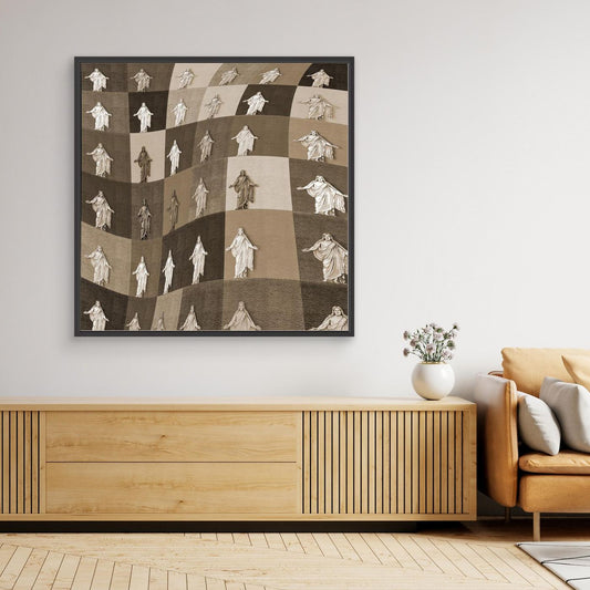 WOVEN INTO US 2 'Waves' by WalkinHISlight.art - Fine Art Canvas