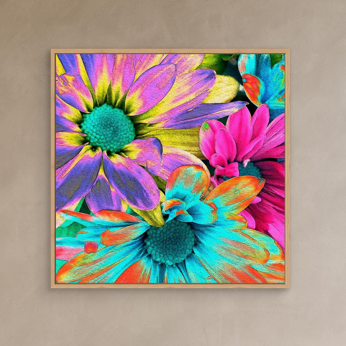 RAINBOW DAISIES by Walk In HIS Light.art