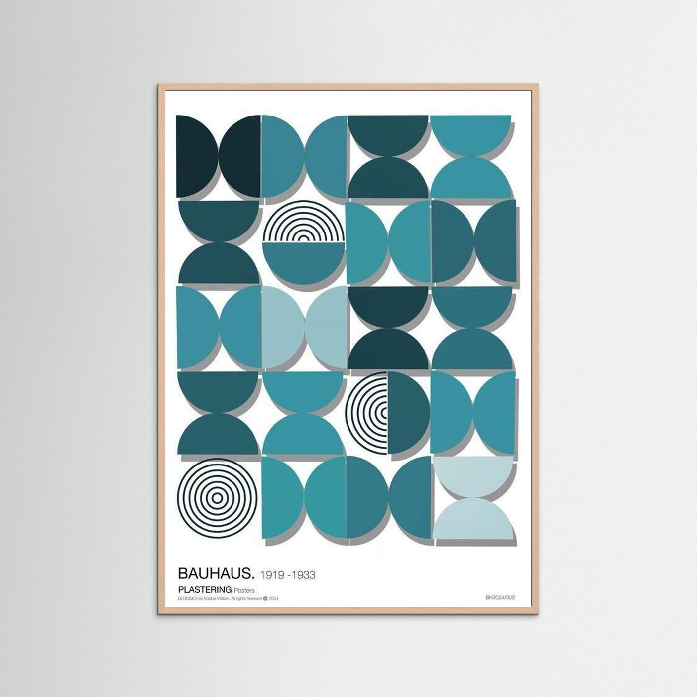 BAUHAUS 1919-1933 D002 V1  by WalkinHISlight.art - Fine Art Printed Posters