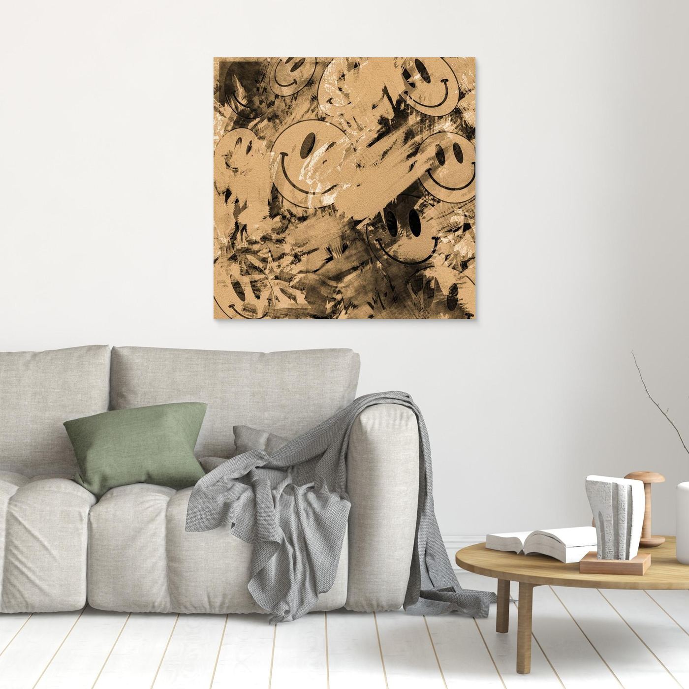 PEEK A BOO 2 'Sepia' by WalkinHISlight.art - Fine Art Canvas