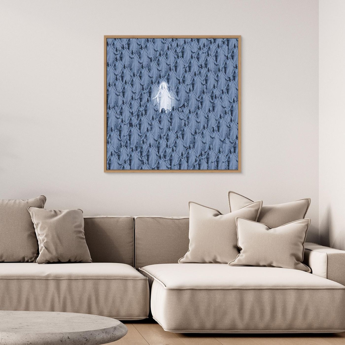 HE is ENOUGH 2 by WalkinHISlight.art - Fine Art Canvas