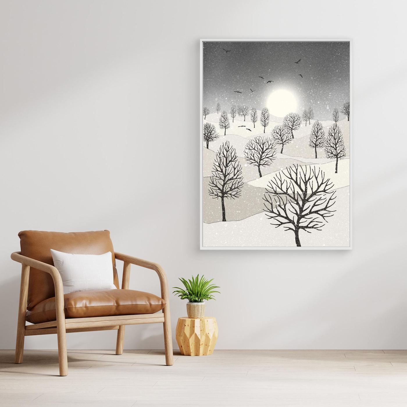 WINTER SUN  by WalkinHISlight.art - Fine Art Canvases
