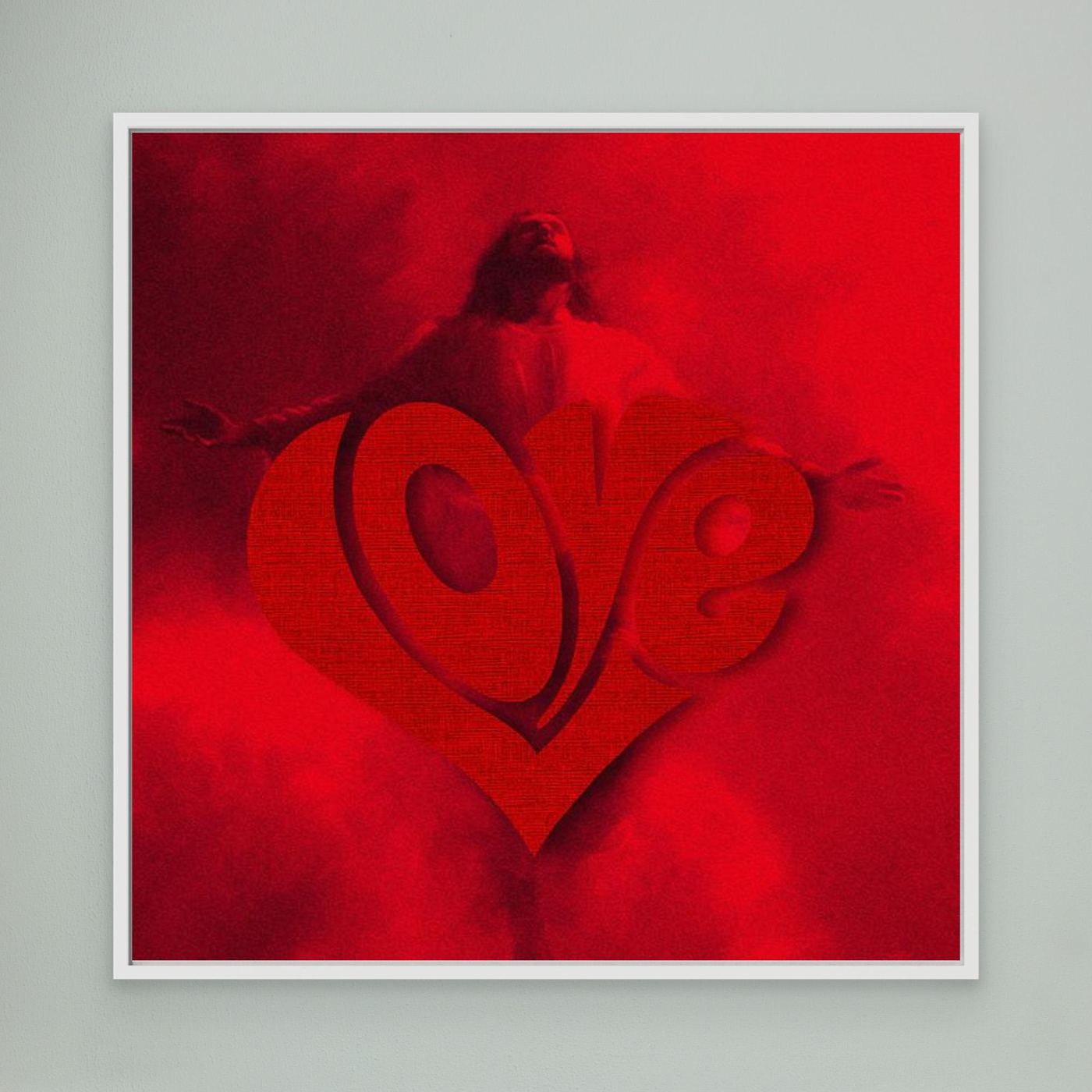 DIVINE LOVE  by WalkinHISlight.art - Fine Art Canvases