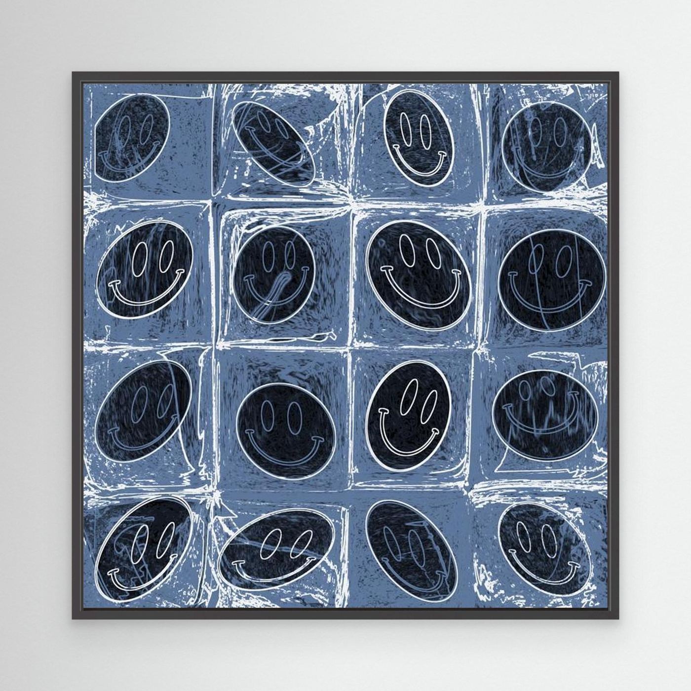 PSYCHADELIC SELFIES 'Blue'  by WalkinHISlight.art - Fine Art Canvases