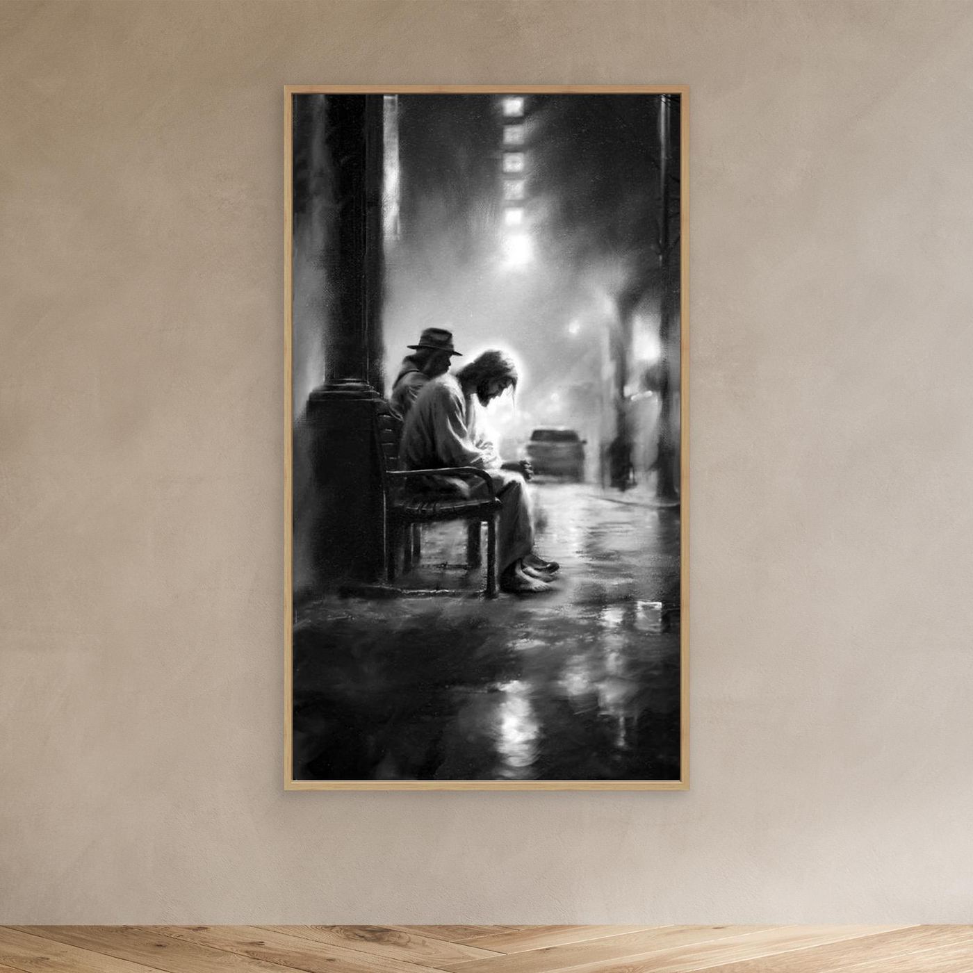 LO I AM WITH YOU ALWAYS  by WalkInHISLight.art - Fine Art Canvases