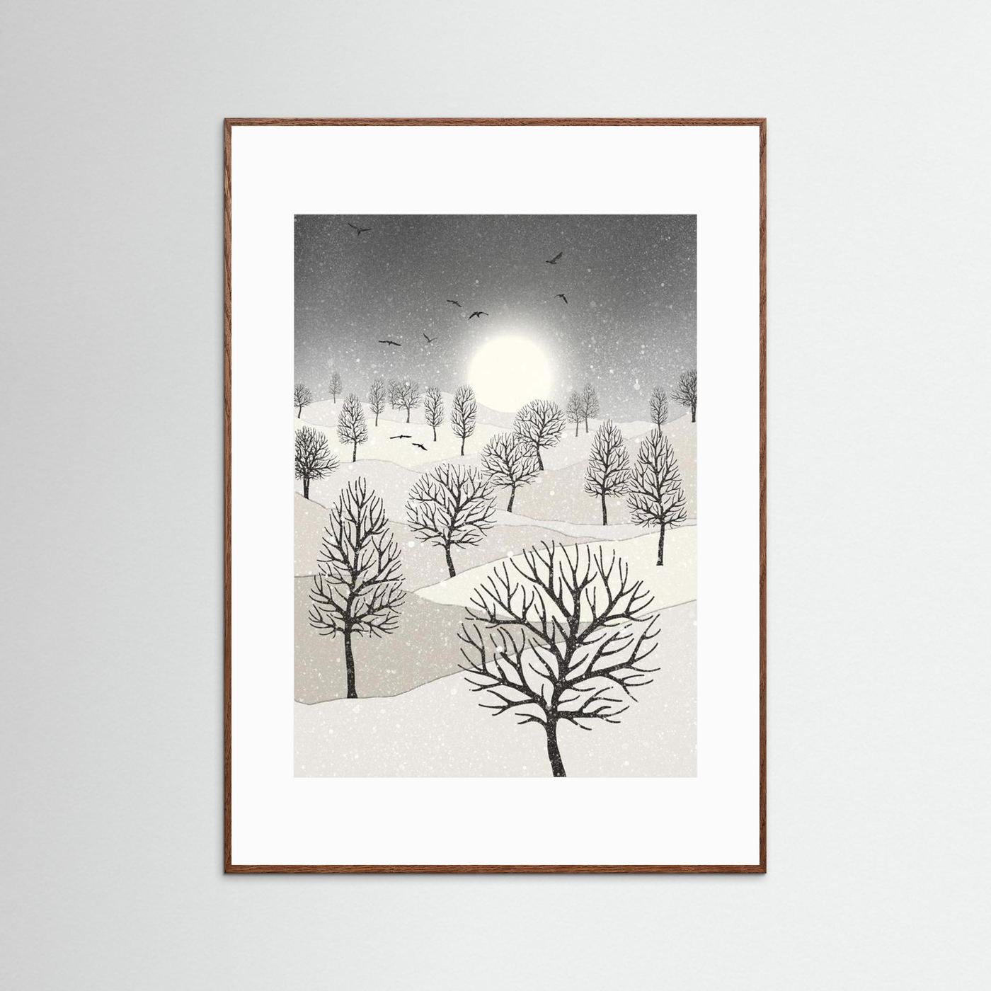 WINTER SUN  by WalkinHISlight.art - Fine ArtPrints