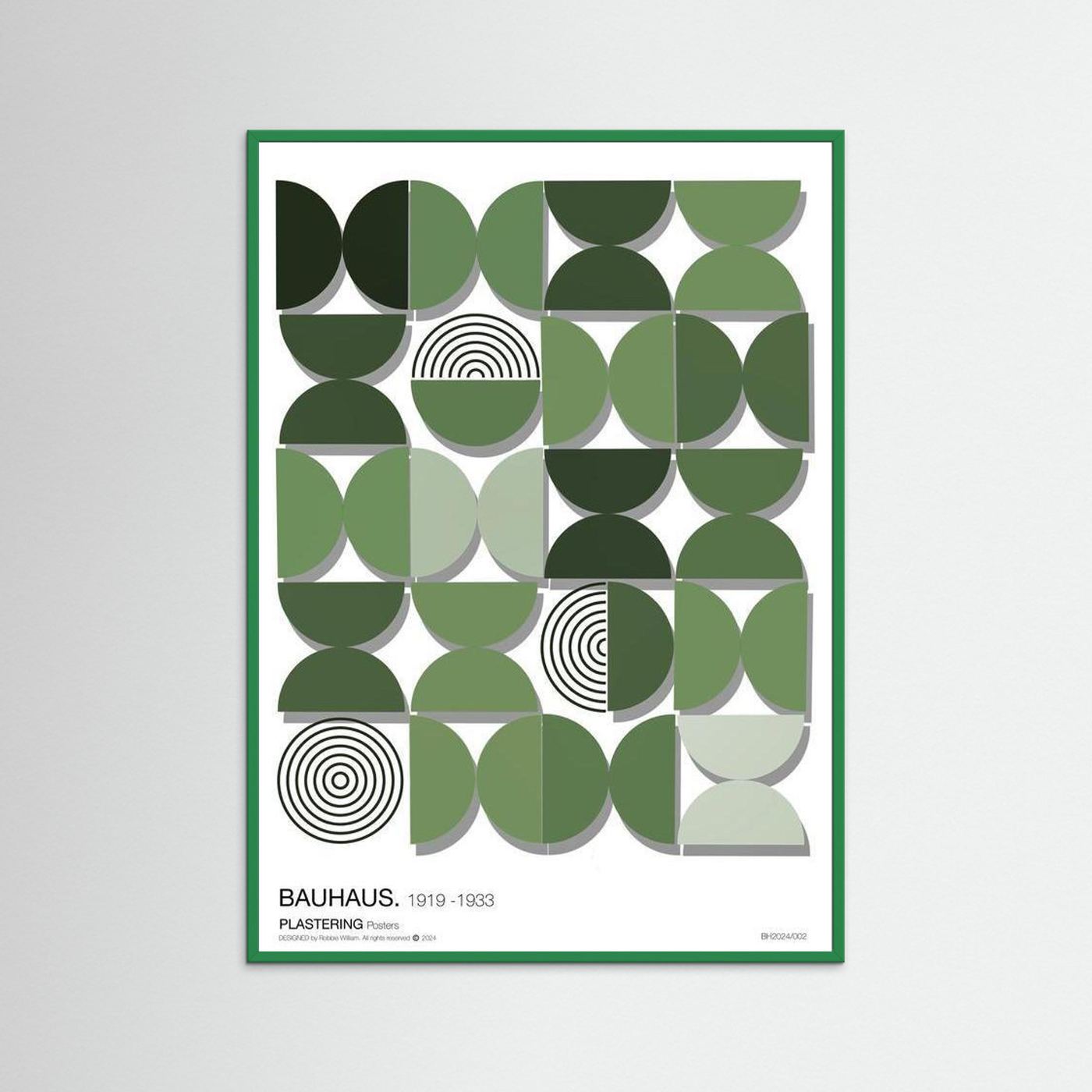 BAUHAUS 1919-1931 D002 V3 by WalkinHISlight.art - Fine Art Printed Posters