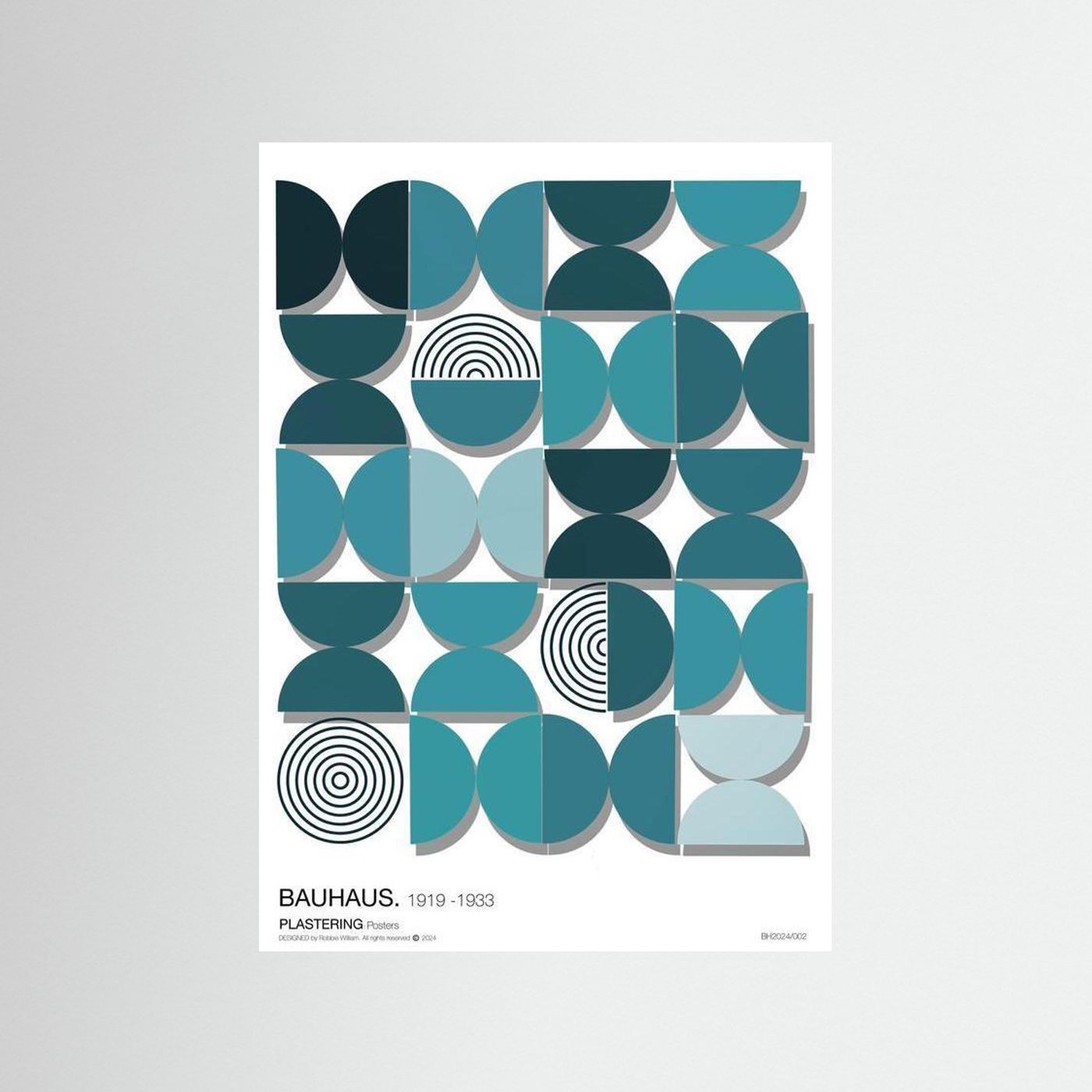 BAUHAUS 1919-1933 D002 V1  by WalkinHISlight.art - Fine Art Printed Posters