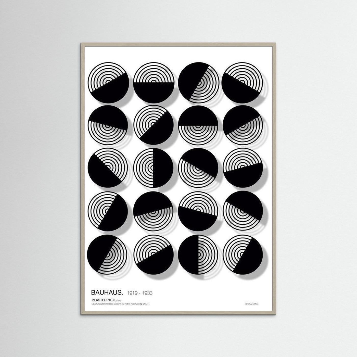 BAUHAUS 1919-1933 - D001 V3  by WalkinHISlight.art - Fine Art Printed Posters