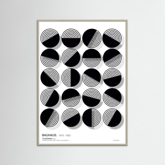 BAUHAUS 1919-1933 - D001 V3  by WalkinHISlight.art - Fine Art Printed Posters