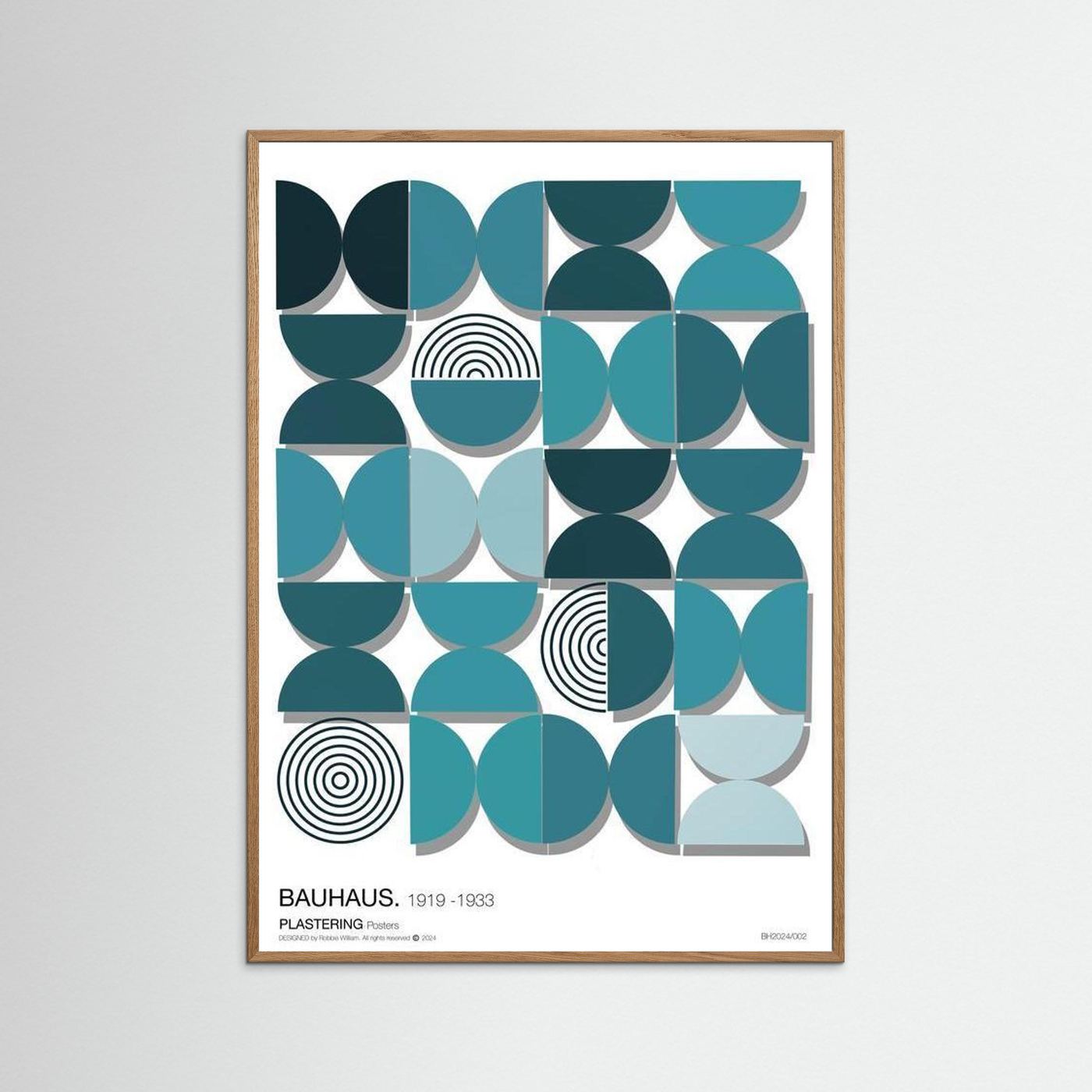 BAUHAUS 1919-1933 D002 V1  by WalkinHISlight.art - Fine Art Printed Posters