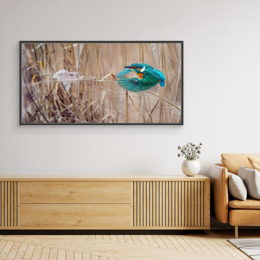 JET BLUE Walk In HIS Light | Fine Art Canvases