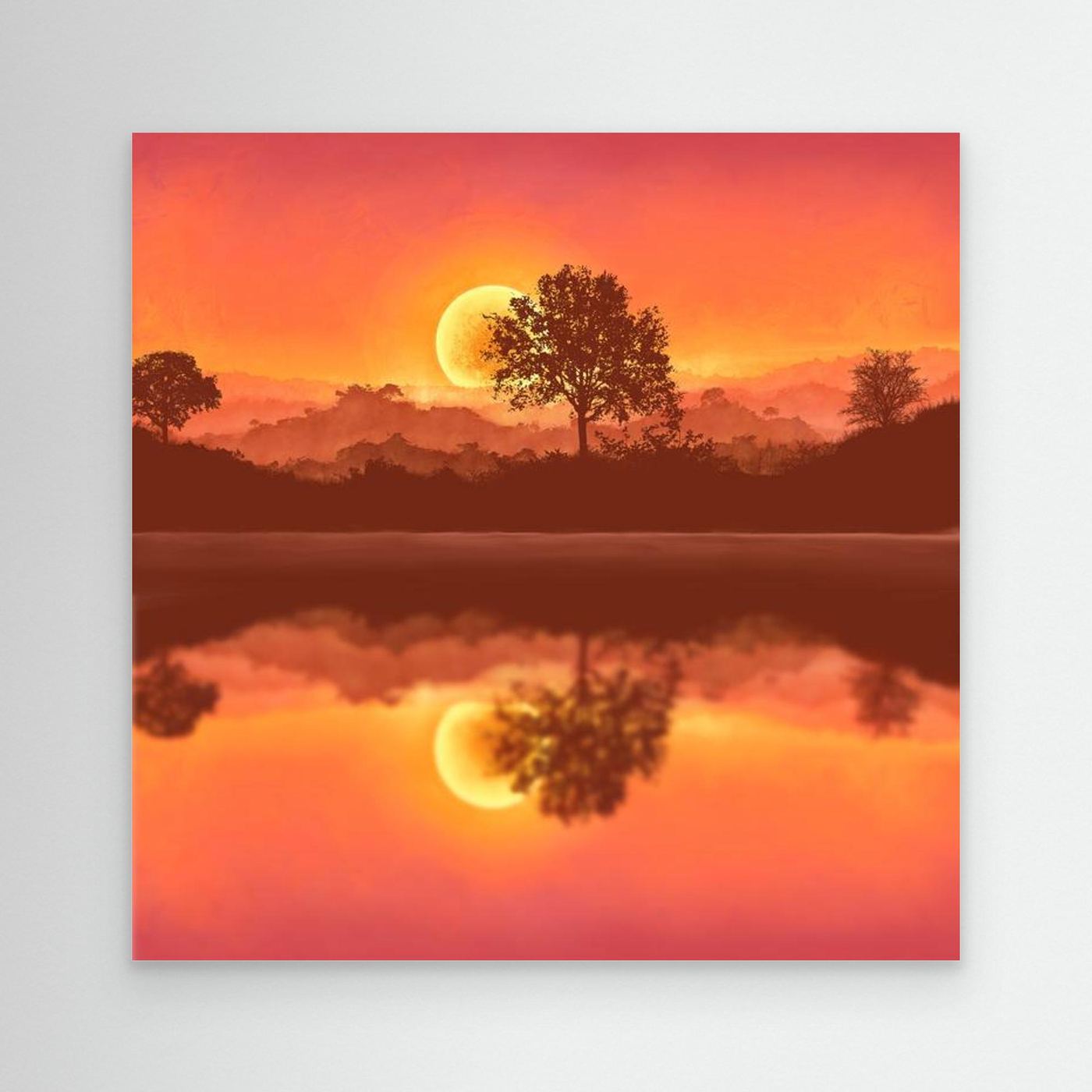 TANGERINE DREAM  by WalkinHISlight.art - Fine Art Canvases