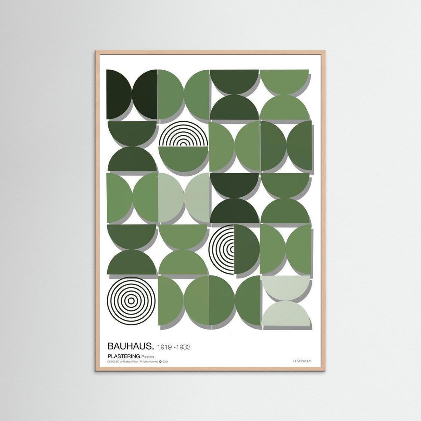 BAUHAUS 1919-1931 D002 V3 by WalkinHISlight.art - Fine Art Printed Posters