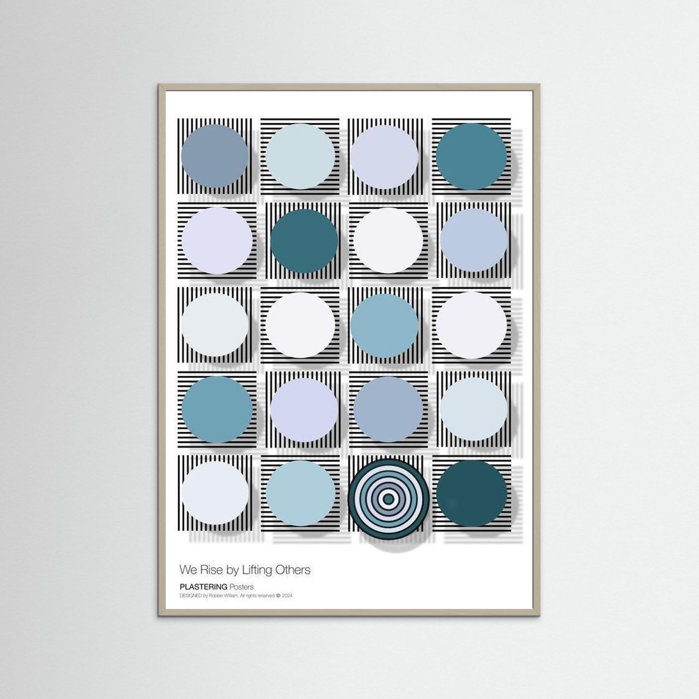 WE RISE BY LIFTING OTHERS - D003 V2  by WalkinHISlight.art - Fine Art Printed Posters