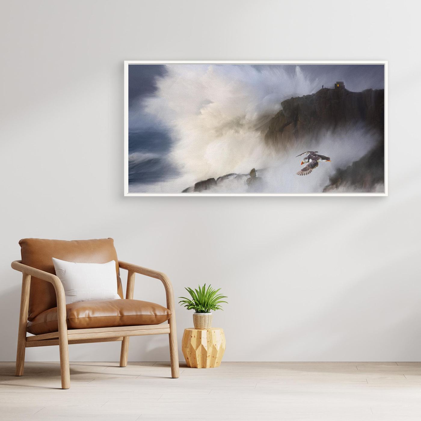 ROUGH SEAS  Walk In HIS Light | Fine Art Canvases