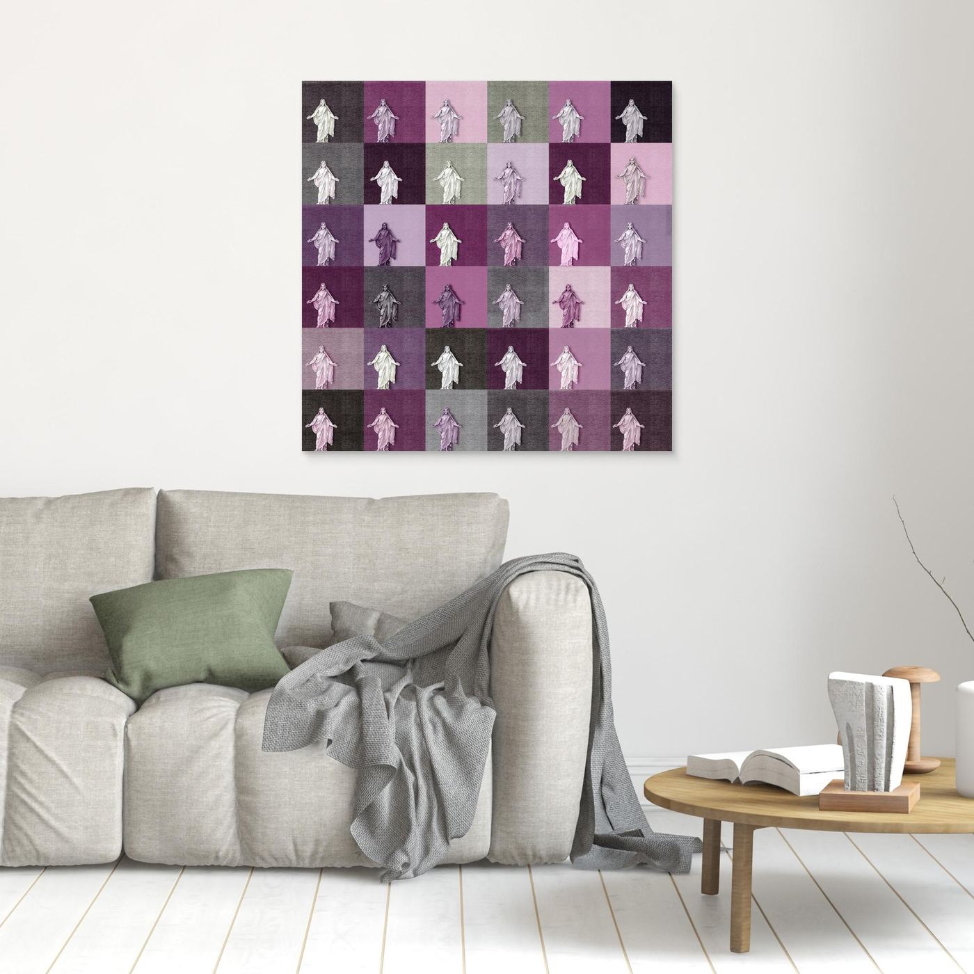 WOVEN INTO US 3  by WalkinHISlight.art - Fine Art Canvas