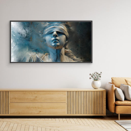 LADY JUSTICE by WalkinHISlight.art - Fine Art Canvases