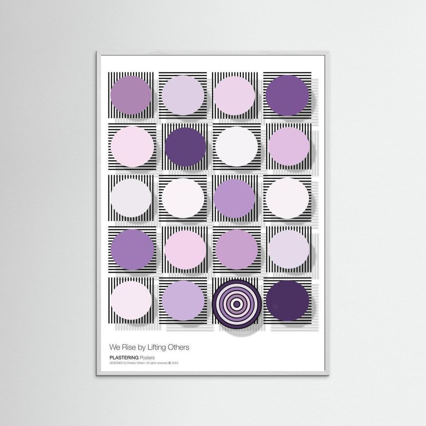 WE RISE BY LIFTING OTHERS - D003 V3 by WalkinHISlight.art - Fine Art Printed Posters