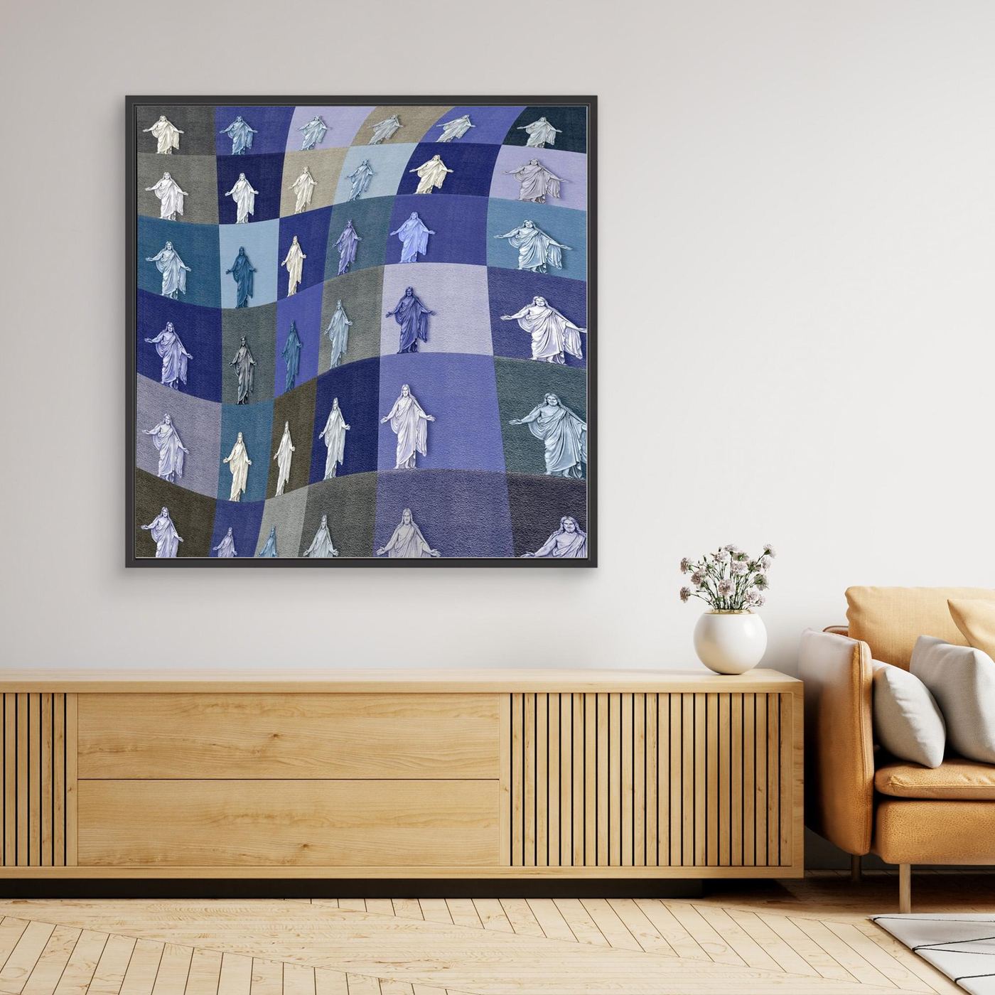 WOVEN INTO US 1  'Waves' by WalkinHISlight.art - Fine Art Canvases