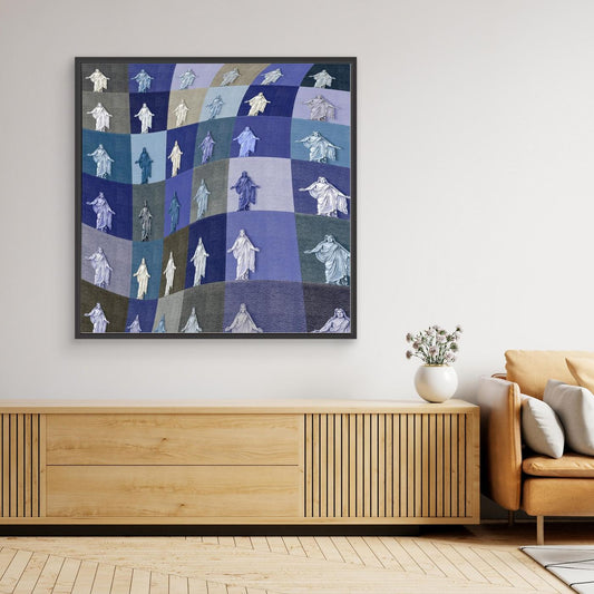 WOVEN INTO US 1  'Waves' by WalkinHISlight.art - Fine Art Canvases