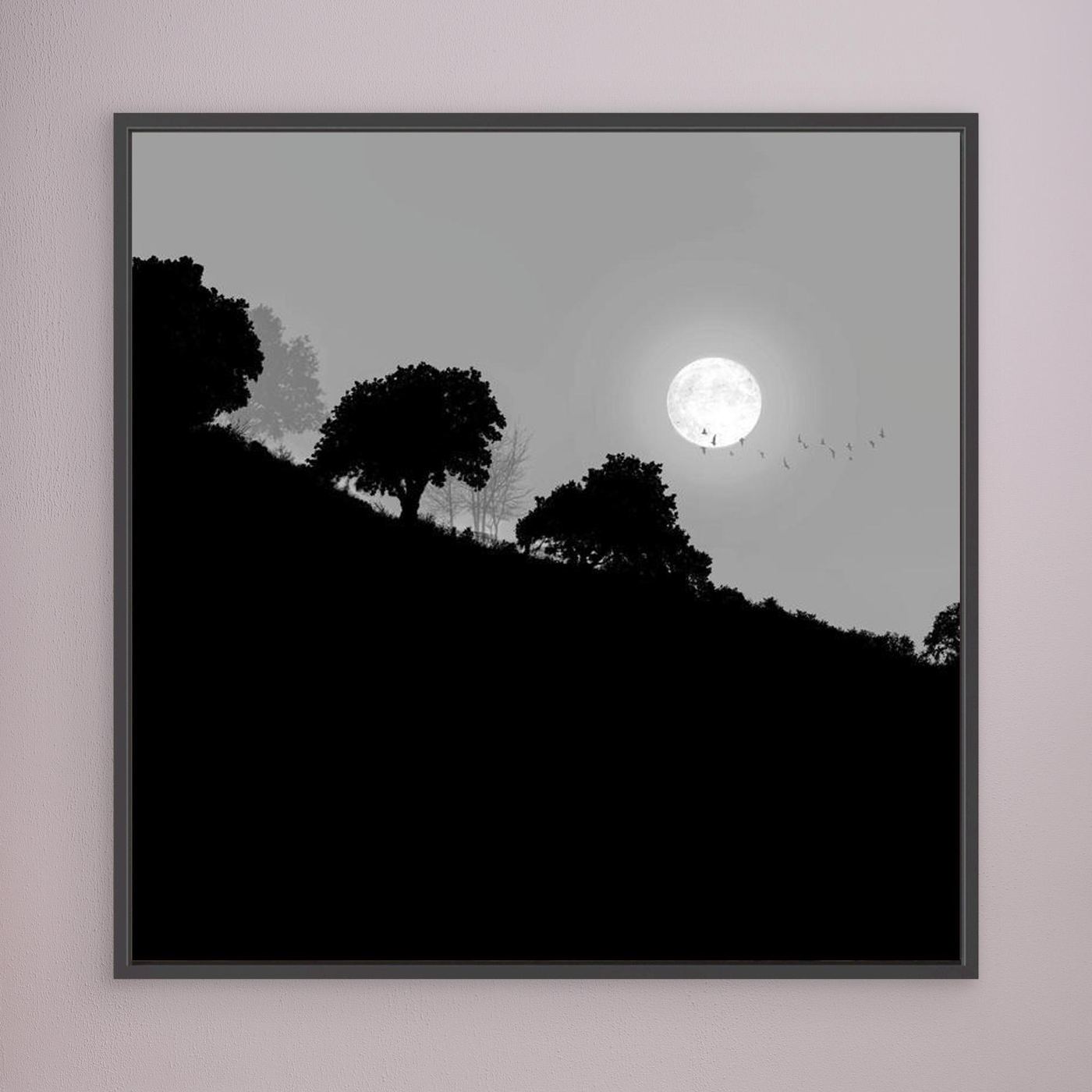 FAIR MOON RISING  by WalkinHISlight.art - Fine Art Canvases