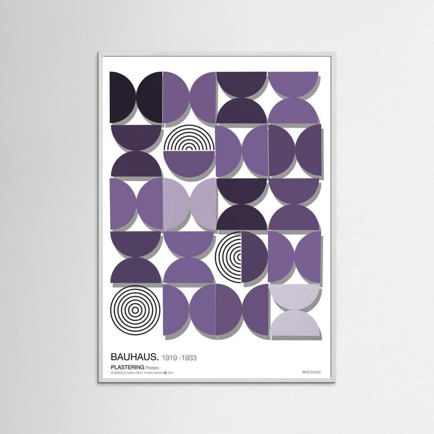 BAUHAUS 1919-1933 D002 V5 by WalkinHISlight.art - Fine Art Printed Posters