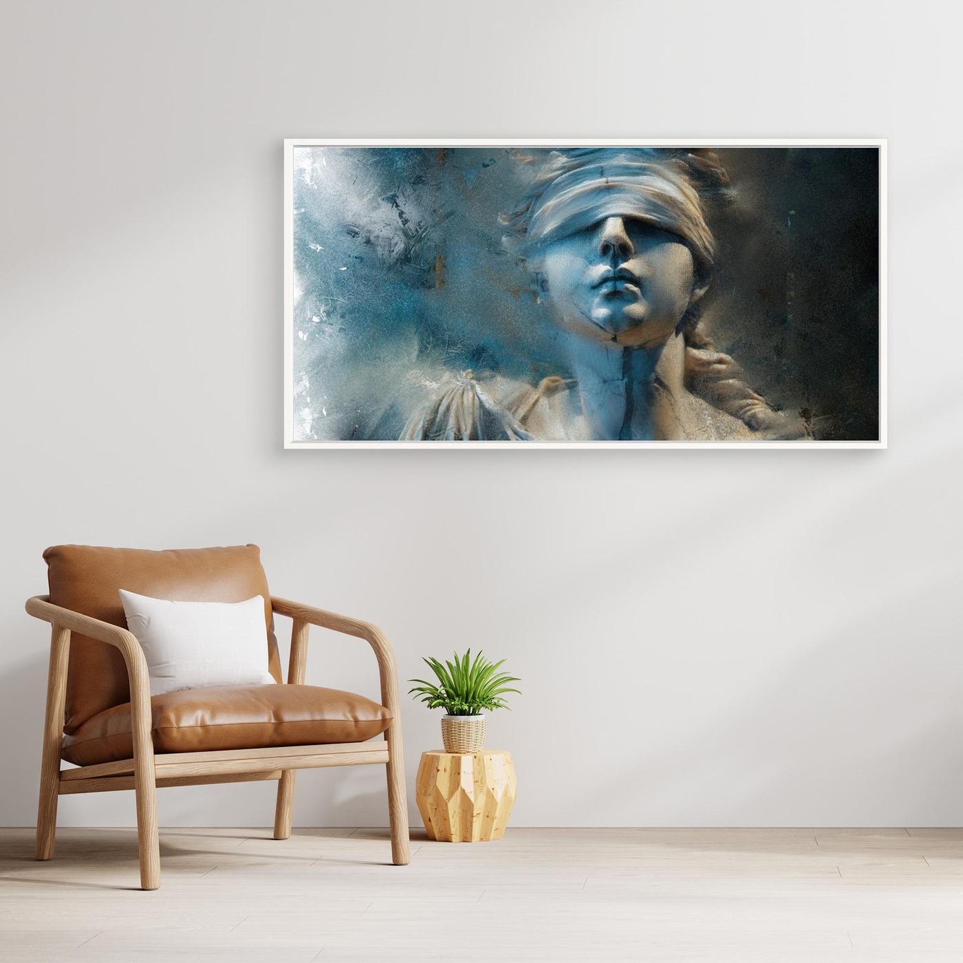 LADY JUSTICE by WalkinHISlight.art - Fine Art Canvases