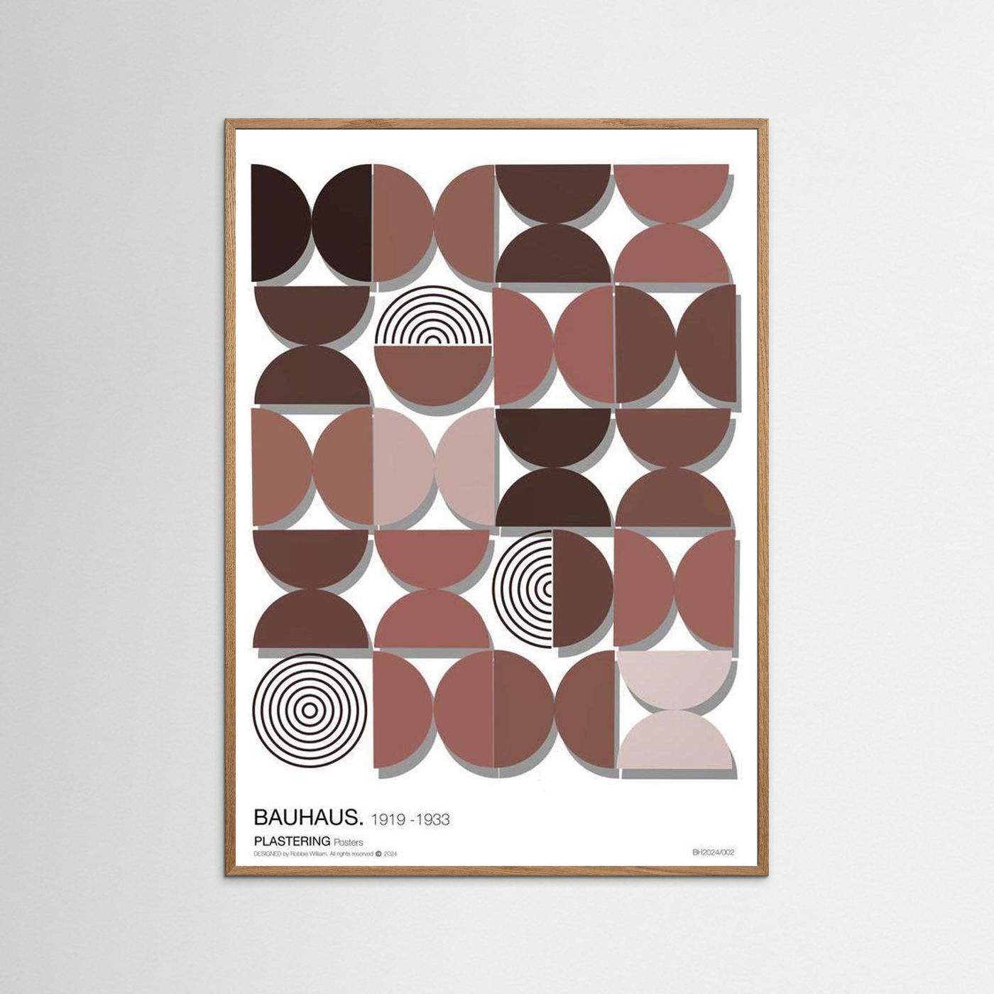 BAUHAUS 1919-1933 D002 V2 by WalkinHISlight.art - Fine Art Printed Posters