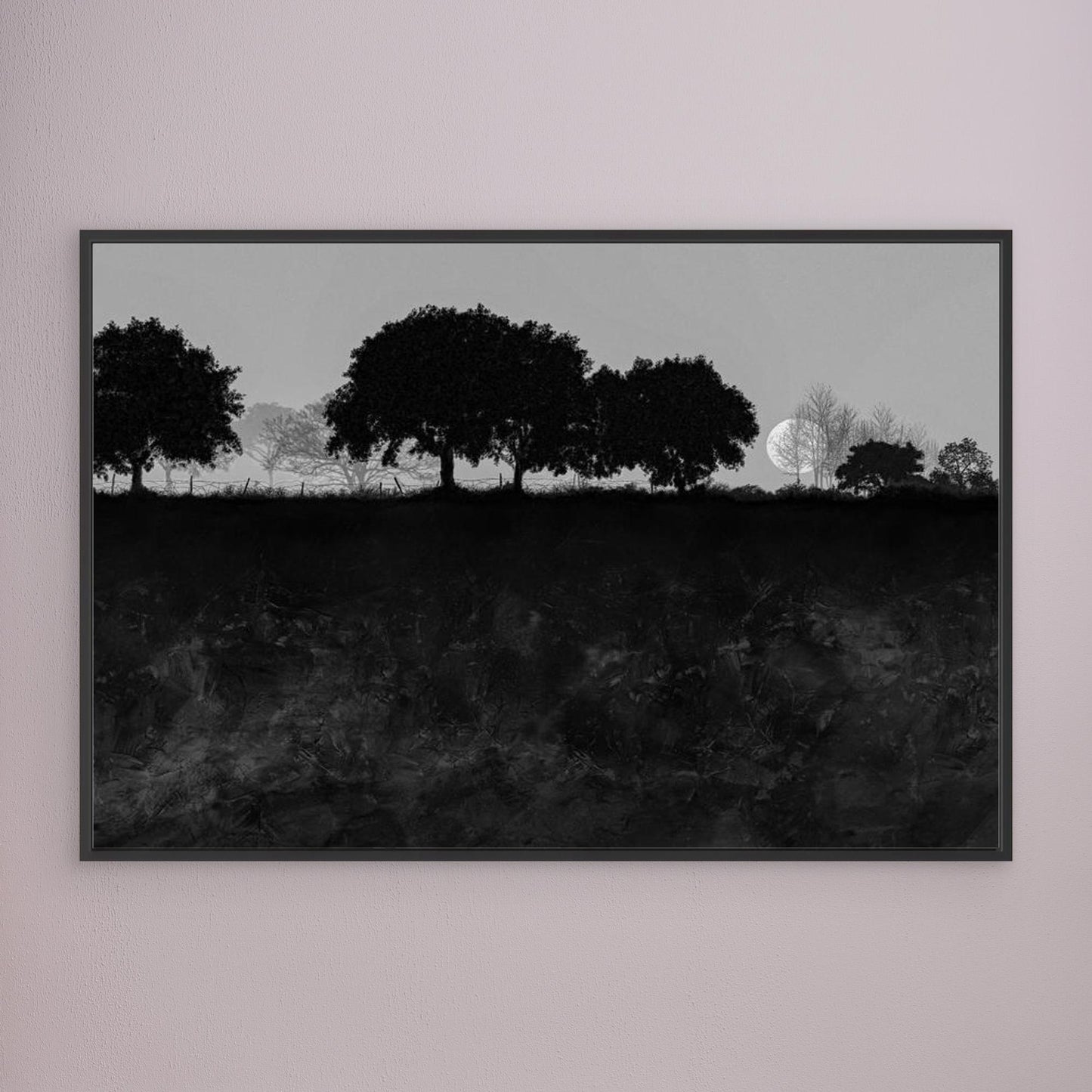 FULL MOON  by WalkinHISlight.art - Fine Art Canvases