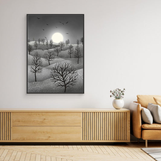 WINTER SPARKLES  by WalkinHISlight.art - Fine Art Canvases